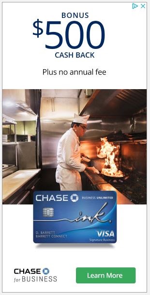 Patrocinado Chase for Business